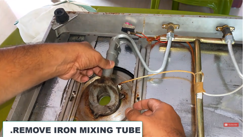 Iron Mixing Tube