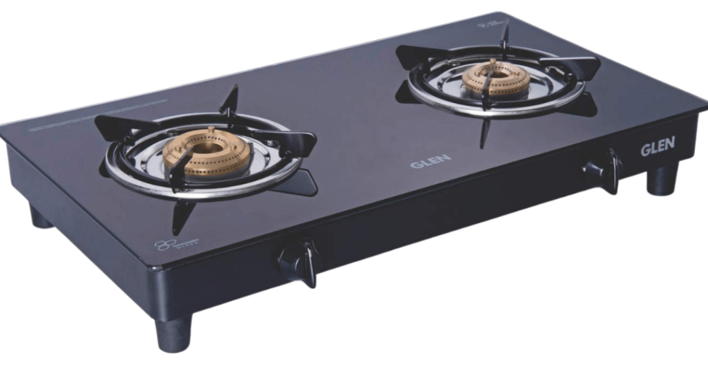 GLEN 2 Burners Stainless Steel Gas Stove