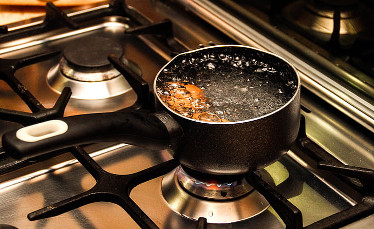 Water Boiling in vessel