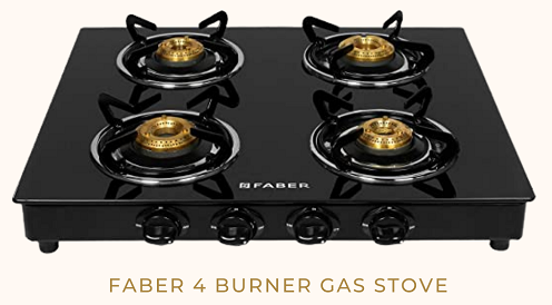 Faber 4 Burner Glass Cooktop