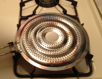 Kitchen Heat Diffuser Reducer Flame Guard Simmer Plate, Stainless Steel