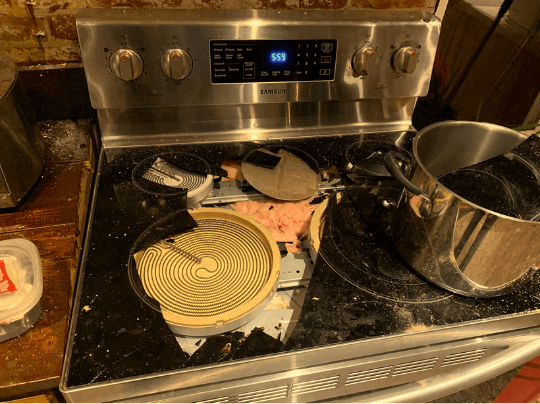 Can electric stoves explode?